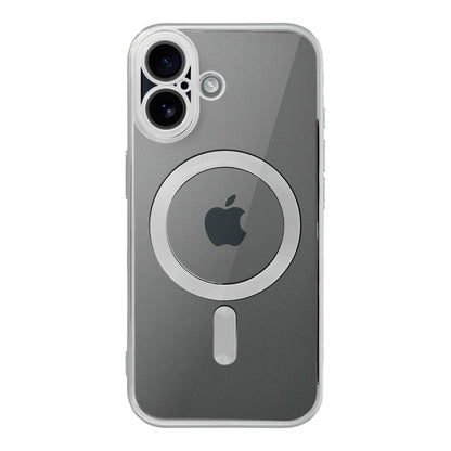 Carcasa COOL para iPhone 17 Magnética Borde Plata