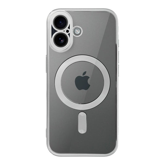 Carcasa COOL para iPhone 17 Magnética Borde Plata