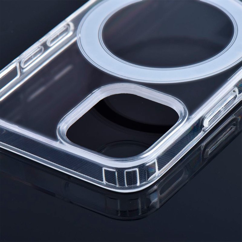 Carcasa COOL para iPhone 17 Pro Max Magnética Transparente