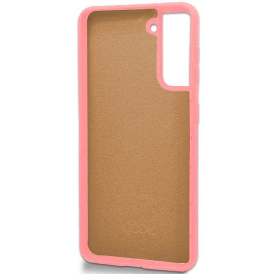 Capa elegante para Samsung G990 Galaxy S21 rosa