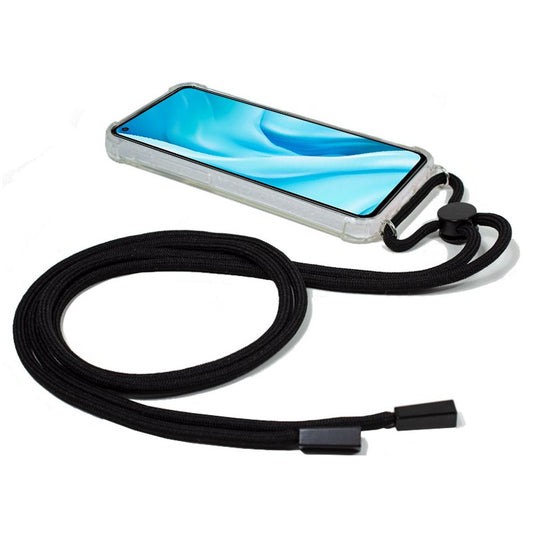 Capa elegante para Xiaomi Mi 11 Lite/Mi 11 Lite 5G com fio preto
