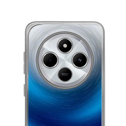 Carcasa COOL para Xiaomi Redmi 14C / Poco C75 Borde Metalizado (Plata)