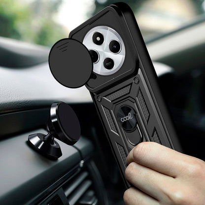 Carcasa COOL para Xiaomi Redmi 14C / Poco C75 Hard Ring Negro