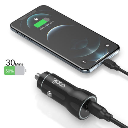 Carregador universal para automóvel tipo C entrada (PD) COOL (18 W) preto