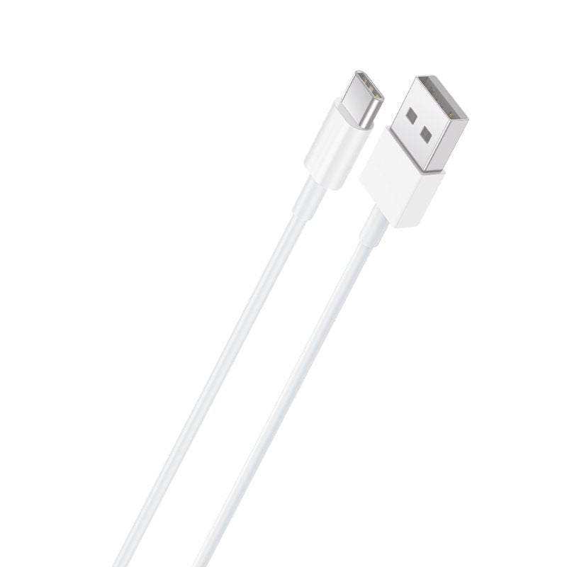 Cargador Red Conector Tipo-C (2.4 Amp) Universal COOL Kit 2 en 1 Blanco