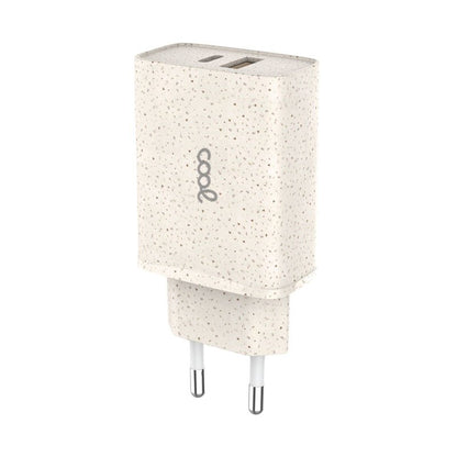 Carregador rápido de rede universal (PD) Tipo C / Dual USB COOL ECO (20 W)