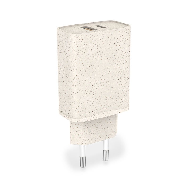Carregador rápido de rede universal (PD) Tipo C / Dual USB COOL ECO (20 W)