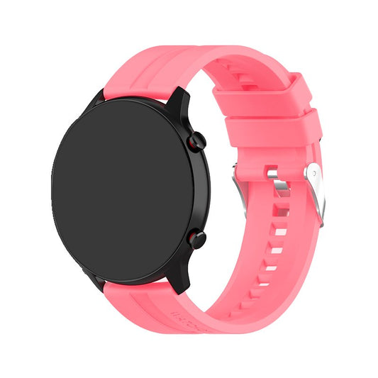 Pulseira Universal 22mm Amazfit GTR / Stratos / Huawei / Samsung / COOL Rosa Borracha