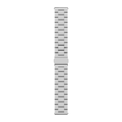 Pulseira Universal 22mm Amazfit GTR / Stratos / Huawei / Samsung / COOL Metal Prata