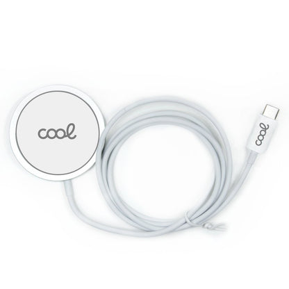Base de carregamento magnético para smartphones sem fios Qi Cool White