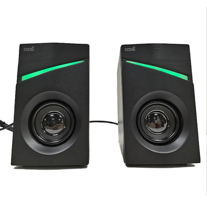 Equipamento Colunas USB para PC Gaming LED COOL 7W