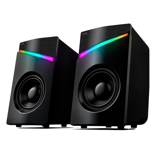 Equipamento Colunas USB para PC Gaming LED COOL 7W