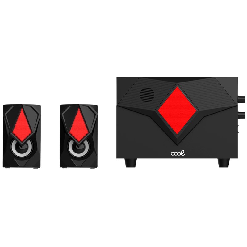 Equipamento áudio para PC COOL Gaming LED USB 15W