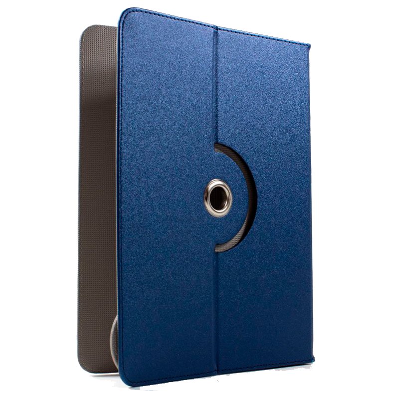 Capa para e-book/tablet COOL 9 polegadas lisa azul giratória
