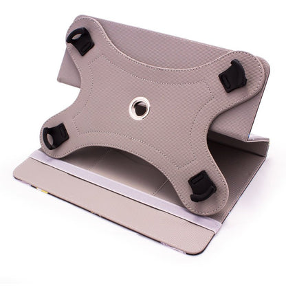 Capa para tablet Cool Ebook em pele sintética universal de 9,7 a 11 polegadas, preta (quadrada)