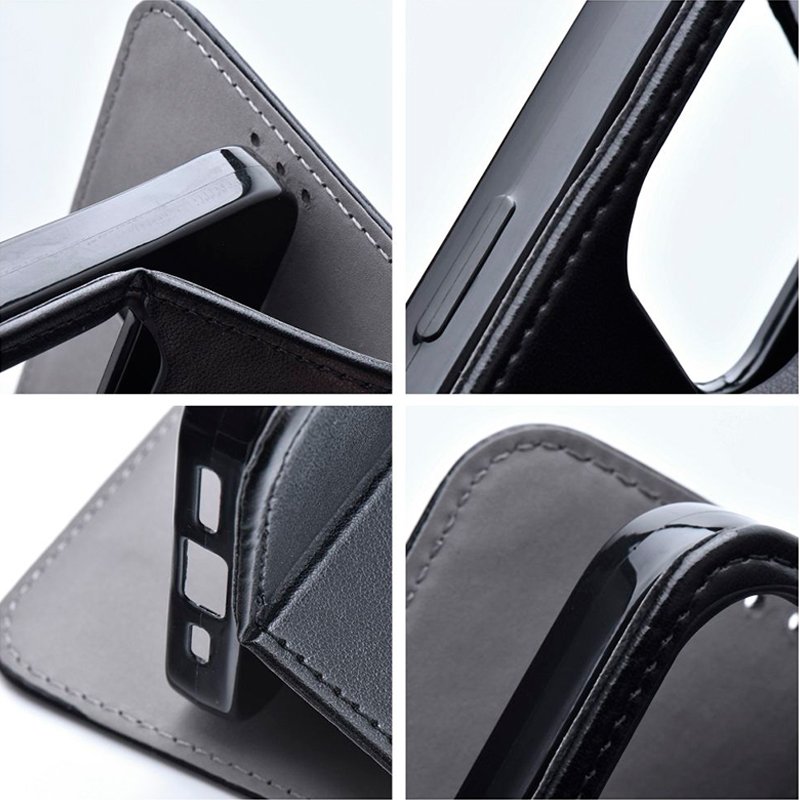 Funda COOL Flip Cover para Oppo A5 4G / A5 5G Liso Negro