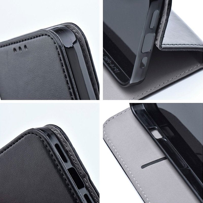 Funda COOL Flip Cover para Oppo A5 4G / A5 5G Liso Negro