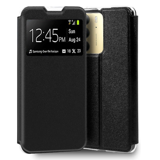 Funda COOL Flip Cover para Realme C75 Liso Negro