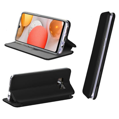 Funda COOL Flip Cover para Samsung A426 Galaxy A42 5G Elegance Negro