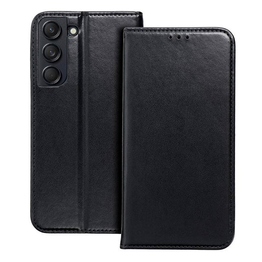 Funda COOL Flip Cover para Samsung M556 Galaxy M55 5G Liso Negro