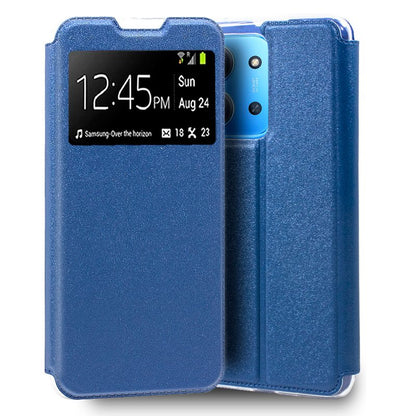 Funda COOL Flip Cover para Xiaomi Redmi 15C Liso Azul