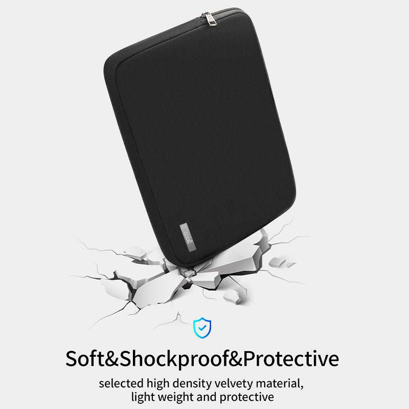 Capa de neoprene para portátil/tablet de 13-14 polegadas COOL preta
