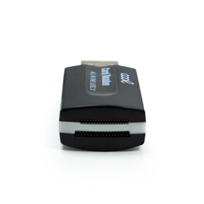 Leitor de cartões de memória USB universal COOL (tudo em um) preto