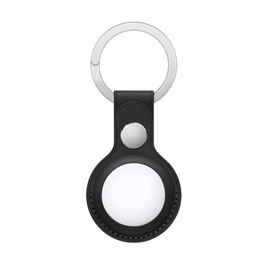 Llavero Protector COOL Compatible con AirTag Polipiel Negro