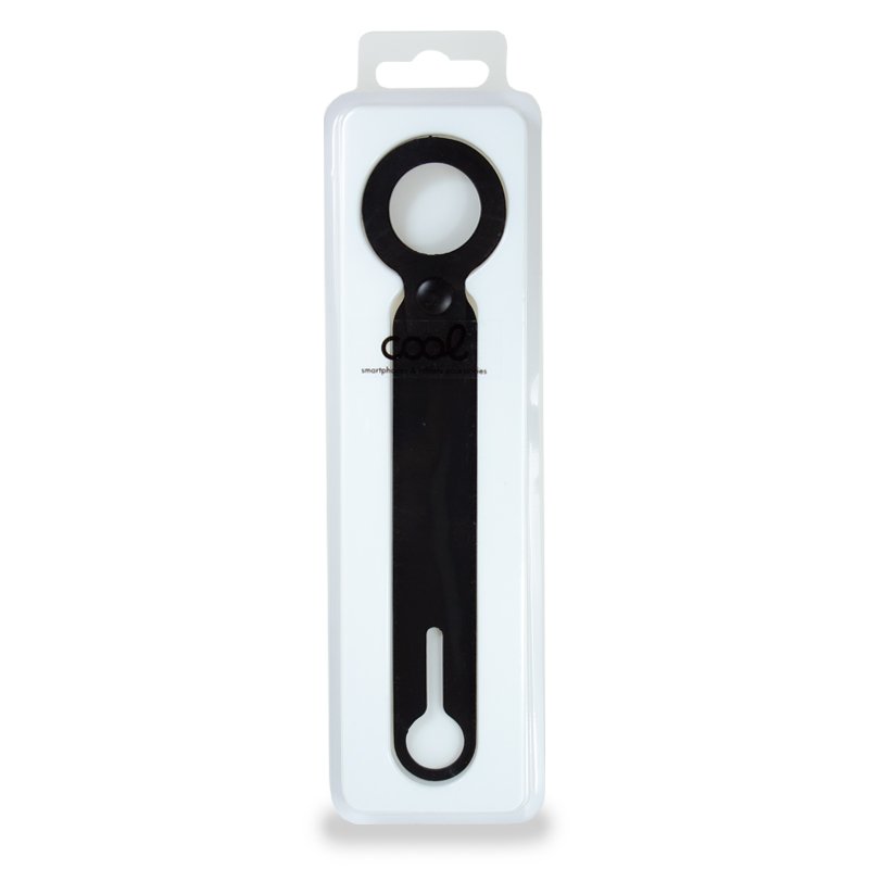 Loop Funda COOL Compatible con AirTag Silicona Negro