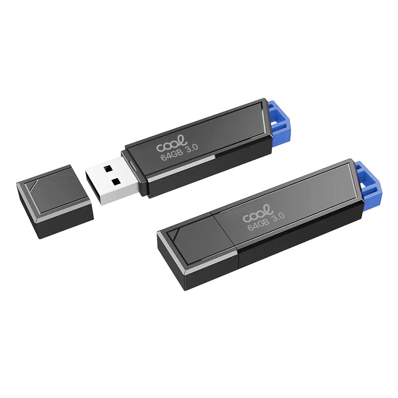 Pen Drive USB x64 GB 3.0 COOL Lancer Azul
