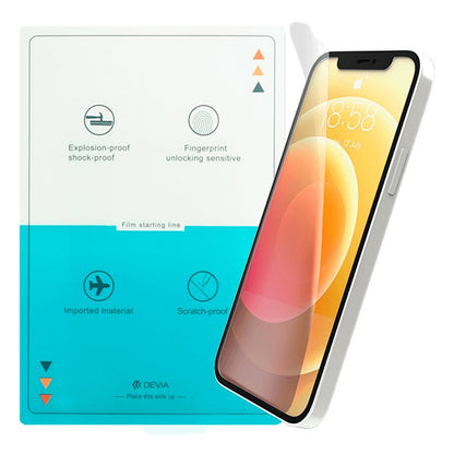 Protetor de hidrogel anti-impressão digital Devia (embalagem de 50 unidades)