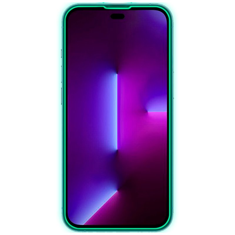 Película Protetora de Ecrã em Vidro Temperado Cool para iPhone 14 Pro (Neon)