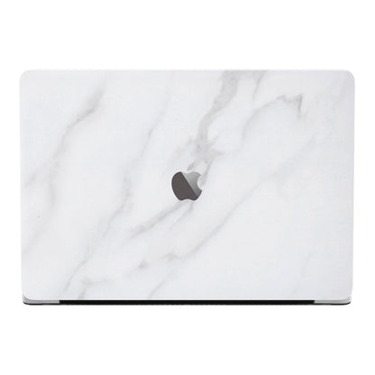 Protetor de vinil colorido para portátil Devia de 15 polegadas, mármore branco