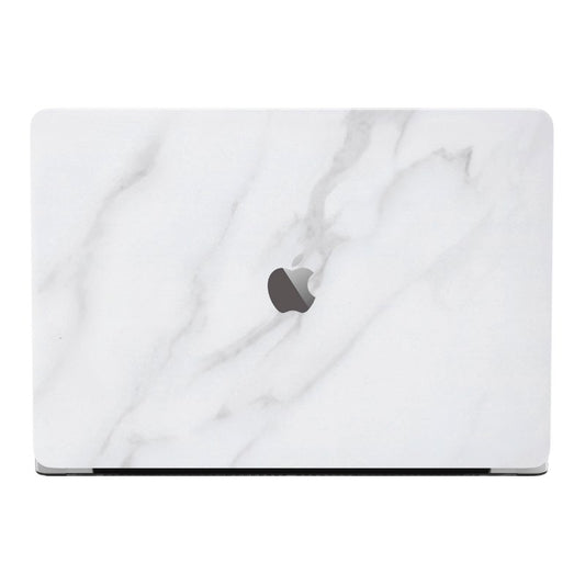 Protetor de vinil colorido para portátil Devia de 15 polegadas, mármore branco