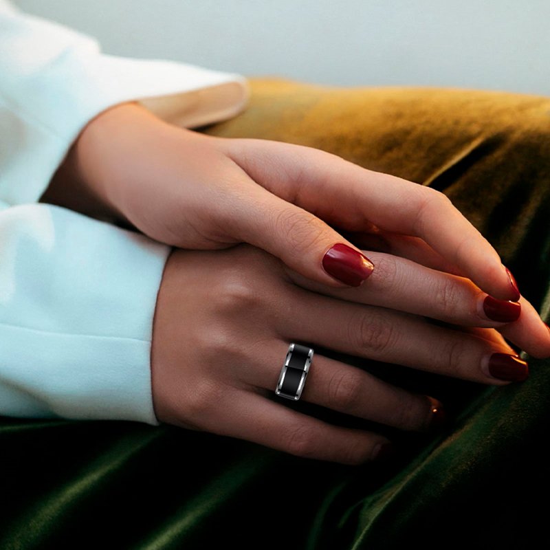 Smart Ring COOL Health + Base Powerbank (Salud, Deporte, Sueño) Talla 19mm