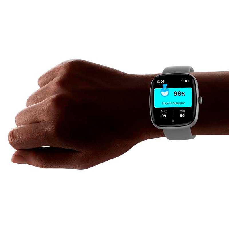 Smartwatch COOL Border Silicona Negro (Llamadas, Salud, Deporte)