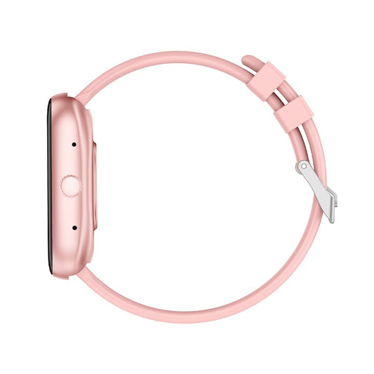 Smartwatch COOL Borda Silicone Rosa (Chamadas, Saúde, Desporto)