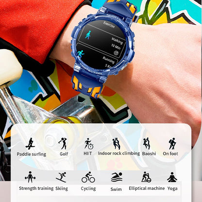 Smartwatch COOL Clever Silicona Negro (Llamadas, Salud, Deporte)