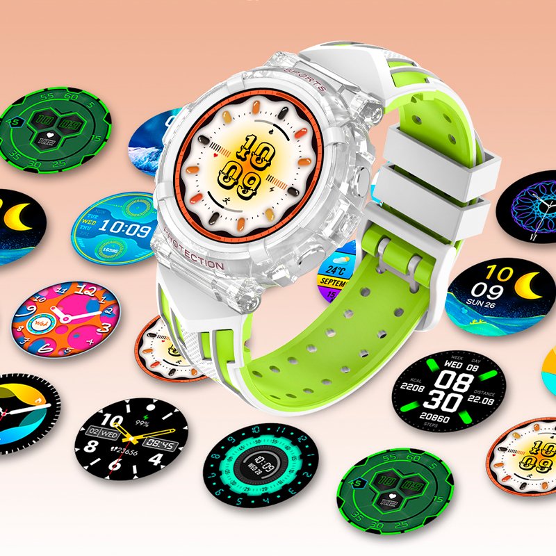 Smartwatch COOL Clever Silicona Rosa (Llamadas, Salud, Deporte)