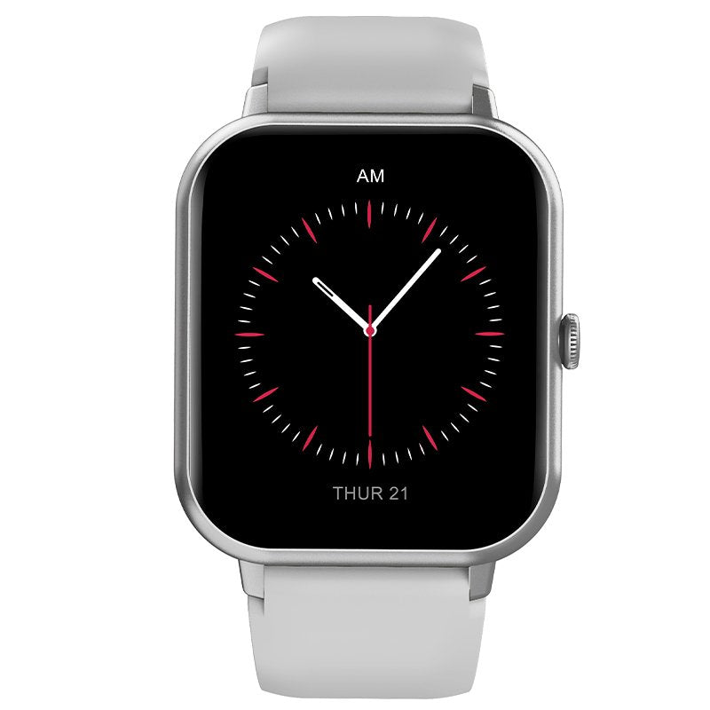 Smartwatch COOL Forest Silicona Gris (Llamadas, Salud, Deporte)