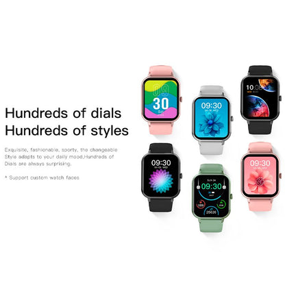Smartwatch COOL Forest Silicona Negro (Llamadas, Salud, Deporte)