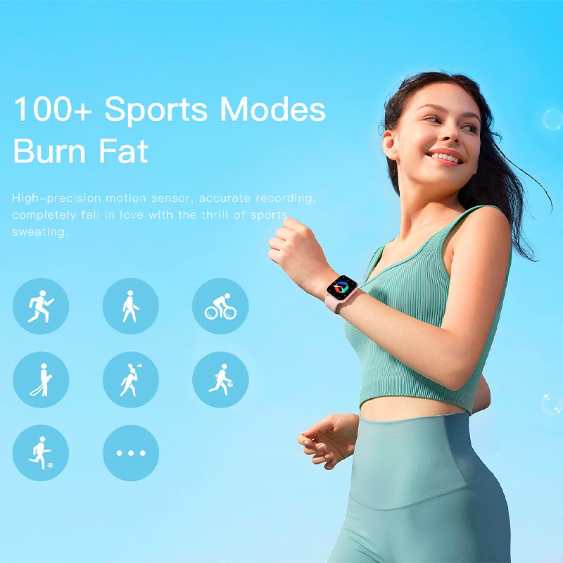 Smartwatch COOL Forest Silicona Verde (Llamadas, Salud, Deporte)