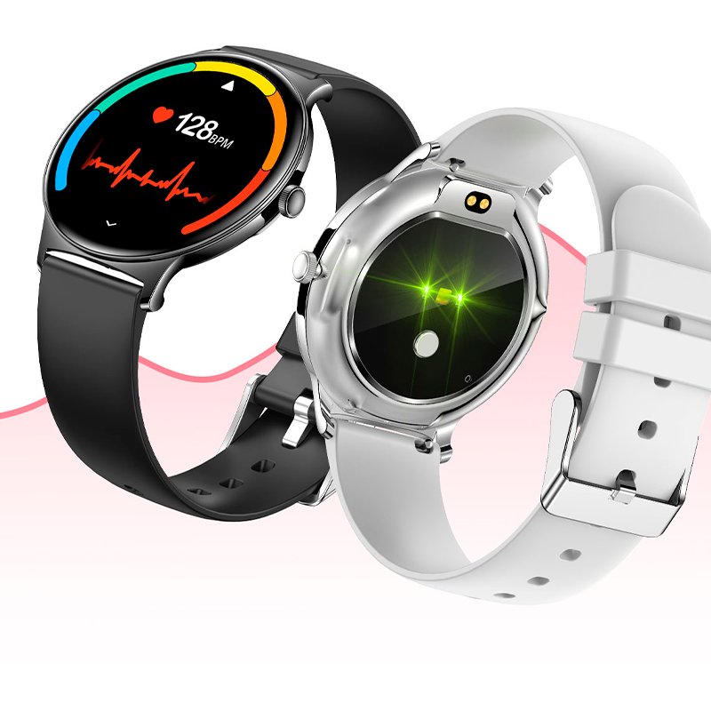 Smartwatch COOL Ultrafino + 2 Braceletes (Amoled, Liga, Ultrafino) Cinza
