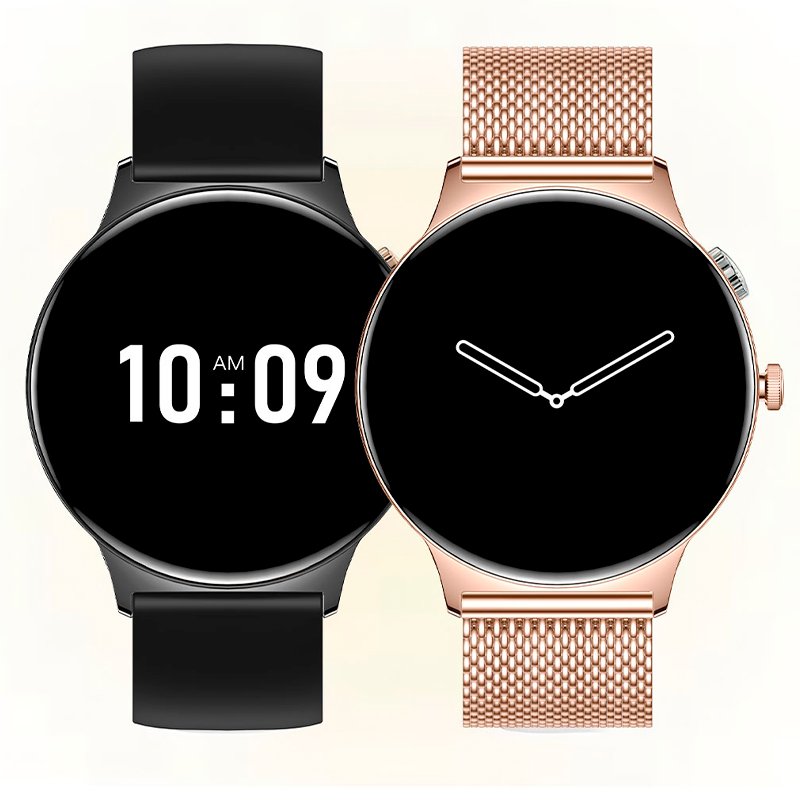 Smartwatch COOL Ultrafino + 2 Braceletes (Amoled, Liga, Ultrafina) Rosa