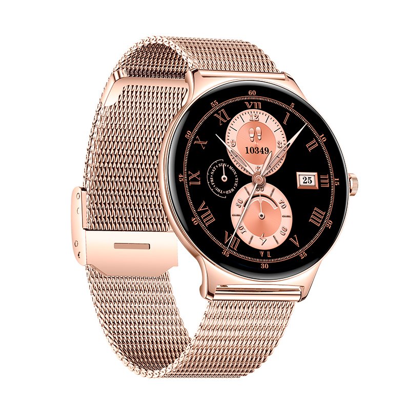 Smartwatch COOL Ultrafino + 2 Braceletes (Amoled, Liga, Ultrafina) Rosa