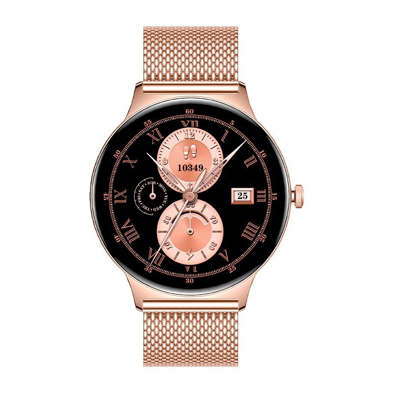 Smartwatch COOL Ultrafino + 2 Braceletes (Amoled, Liga, Ultrafina) Rosa