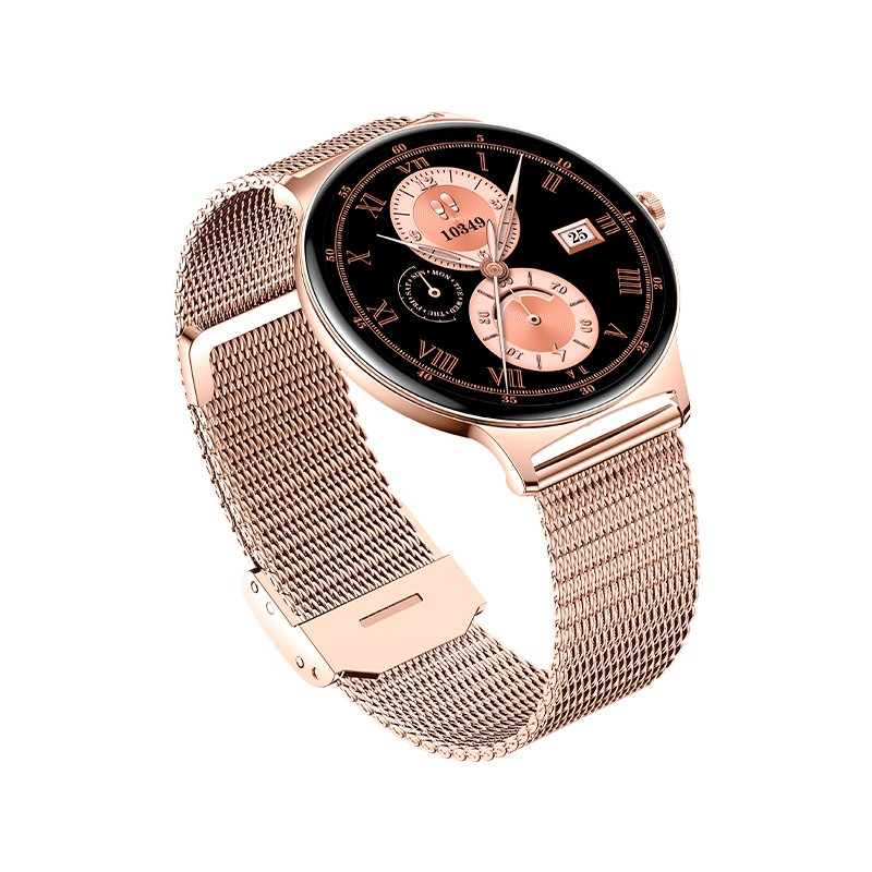 Smartwatch COOL Ultrafino + 2 Braceletes (Amoled, Liga, Ultrafina) Rosa