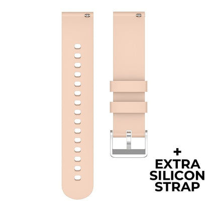 Smartwatch COOL Ultrafino + 2 Braceletes (Amoled, Liga, Ultrafina) Rosa