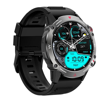 Smartwatch Tela Amoled COOL Adventure Silicone Preto (Chamadas, Saúde...)