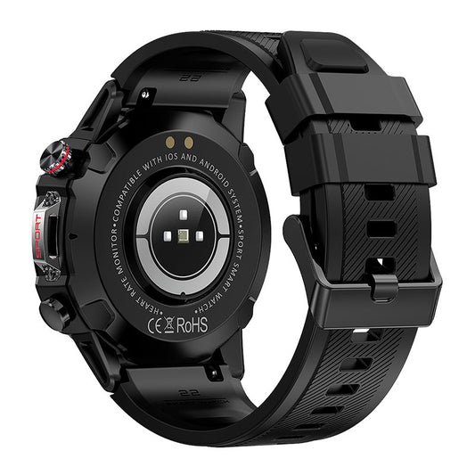 Smartwatch Pantalla Amoled COOL Adventure Silicona Negro (Llamadas, Salud...)